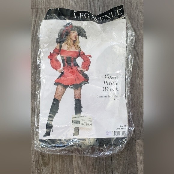 Vixen, pirate, witch halloween costume size medium Leg Avenue - Picture 3 of 4